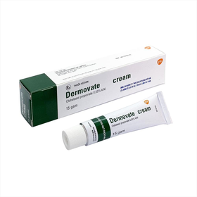 Thuốc Dermovate Cream 0.05% GSK trị vẩy nến, viêm và ngứa da (Tuýp 15g)