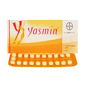 Thuốc tránh thai hằng ngày Yasmin (1 vỉ x 21 viên)