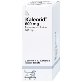 Thuốc Kaleorid 600mg phòng ngừa và điều trị giảm kali huyết (30 viên)