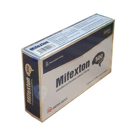 Thuốc Mifexton 500mg điều trị sa sút trí tuệ, tai biến mạch máu não (3 vỉ x 10 viên)