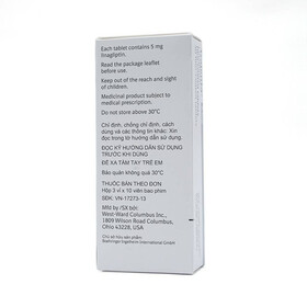 Thuốc Trajenta 5mg Boehringer điều trị đái tháo đường tuýp 2