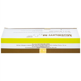 Thuốc Motilium-M 10mg Janssen điều trị nôn, buồn nôn (10 vỉ x 10 viên)