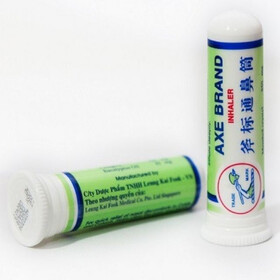 Ống hít Cây Búa Axe Brand Inhaler Leung Kai Fook điều trị ngạt mũi, cảm cúm (1.7g)
