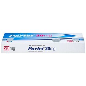Thuốc PARIET® 20 mg điều trị viêm loét dạ dày (hộp 1 vỉ x14 viên)