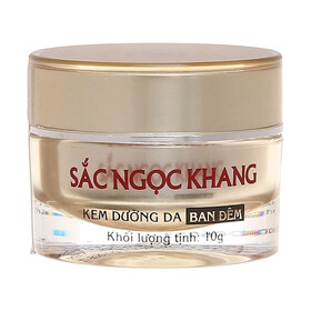 Kem dưỡng sáng da mờ nám ban đêm Sắc Ngọc Khang (10g)