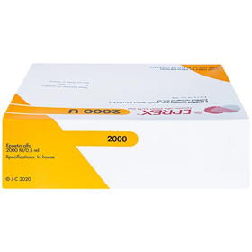 Thuốc Eprex Prefill 2000IU Janssen điều trị bệnh thiếu máu (6 ống)