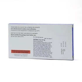 Thuốc Xatral 10mg điều trị triệu chứng chức năng của phì đại lành tính tuyến tiền liệt (hộp 1 vỉ x 30 viên)