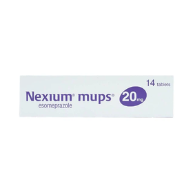Thuốc Nexium Mups 20mg trị trào ngược dạ dày, thực quản (2 vỉ x 7 viên)