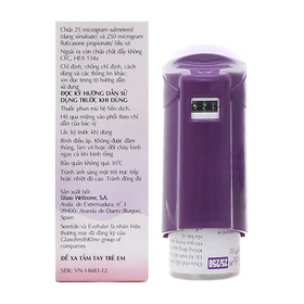 Thuốc xịt Seretide 25/250 GSK điều trị hen phế quản, phổi tắc nghẽn mạn (120 liều)