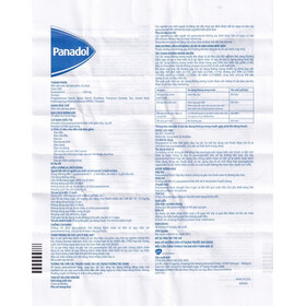 Thuốc Panadol xanh 500mg hạ sốt và điều trị đau nhẹ đến trung bình (10 vỉ x 12 viên)