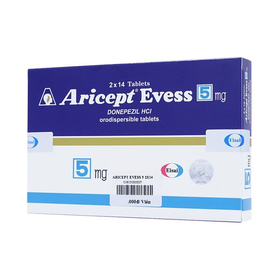 Thuốc Aricept Evess 5mg điều trị Alzheimer, sa sút trí tuệ (2 vỉ x 14 viên)