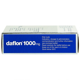 Thuốc Daflon 1000mg Servier điều trị triệu chứng thực thể liên quan đến trĩ (3 vỉ x 10 viên)