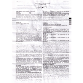 Thuốc Qapanto 40mg điều trị viêm loét và trào ngược dạ dày,thực quản (6 vỉ x 10 viên)