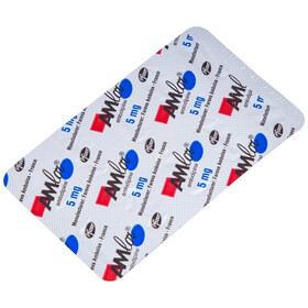 Thuốc Amlor 5mg Pfizer điều trị tăng huyết áp, thiếu máu cơ tim (3 vỉ x 10 viên)