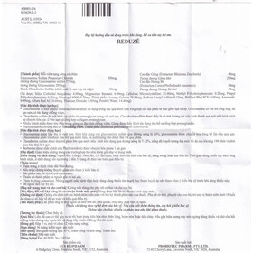 Thuốc Reduze hỗ trợ giảm triệu chứng viêm khớp gối (5 vỉ x 12 viên)