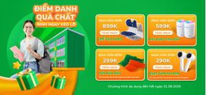 ĐIỂM DANH QUÀ CHẤT – RINH NGAY KẺO LỠ