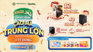"Cào Mã Trung Sơn" - Quà Khủng Tới 3 Tỷ Đồng Cùng Trung Sơn Pharma & Opella Việt Nam