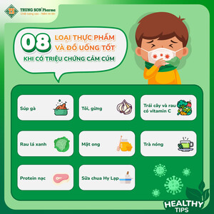 Cảm cúm nên ăn gì? 08 thực phẩm giúp bạn mau khoẻ