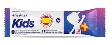 Enzymax Kids Tăng Cường Tiêu Hoá, Giảm Triệu Chứng Khó Tiêu Cho Trẻ (Hộp 30 Gói)