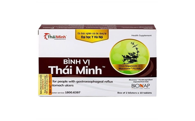 Thực phẩm bảo vệ sức khỏe Bình Vị Thái Minh (20 Viên)