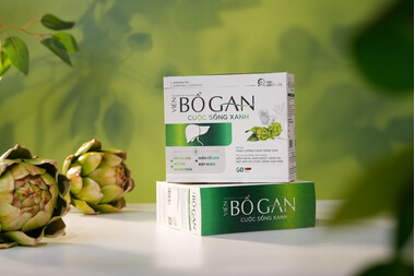 Thực phẩm bảo vệ sức khoẻ Viên Bổ Gan Cuộc Sống Xanh hỗ trợ tăng cường chức năng gan (60 viên)