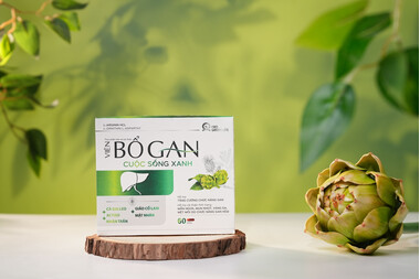 Thực phẩm bảo vệ sức khoẻ Viên Bổ Gan Cuộc Sống Xanh hỗ trợ tăng cường chức năng gan (60 viên)