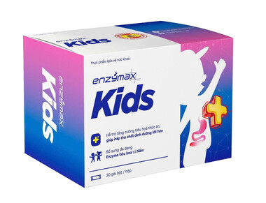 Enzymax Kids Tăng Cường Tiêu Hoá, Giảm Triệu Chứng Khó Tiêu Cho Trẻ (Hộp 30 Gói)