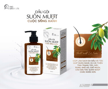 Dầu Gội Suôn Mượt Cuộc Sống Xanh 250ml