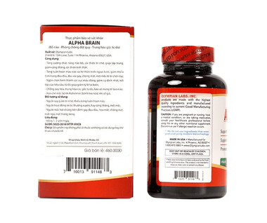 Thực phẩm bảo vệ sức khỏe Alpha Brain (60 viên)