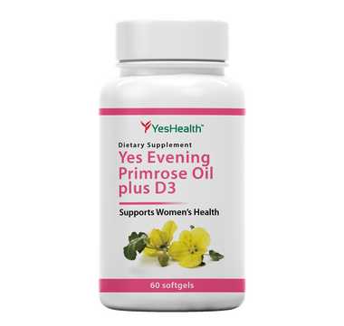 Thực phẩm bảo vệ sức khỏe Yes Evening Primrose Oil plus D3 (60 viên)