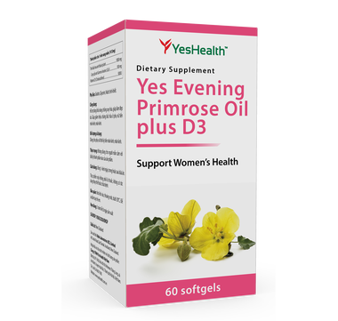 Thực phẩm bảo vệ sức khỏe Yes Evening Primrose Oil plus D3 (60 viên)