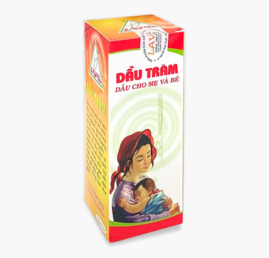 Tinh dầu tràm dành cho mẹ và bé Dầu Tràm Lava Phòng ngừa cảm mạo, trúng gió (100ml)