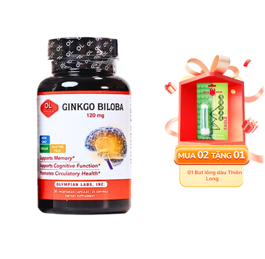 Thực phẩm bảo vệ sức khoẻ viên nang Ginkgo Biloba 120mg (30 viên)