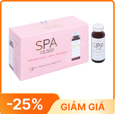 Nước uống collagen Nucos Spa 13.500 chống lão hóa săn chắc da (10 chai x50ml)