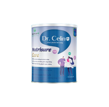 Sữa bột Dr. Celine Nutrisure Care dành cho người sụt cân, cần bổ sung năng lượng và protein (400gr)