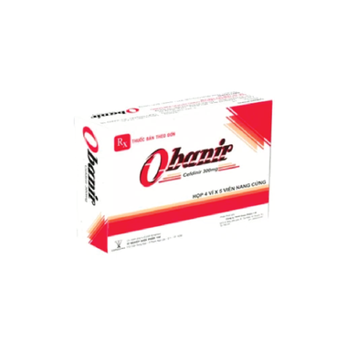 Thuốc OBANIR 300MG điều trị nhiễm khuẩn (4 vỉ x 5 viên)