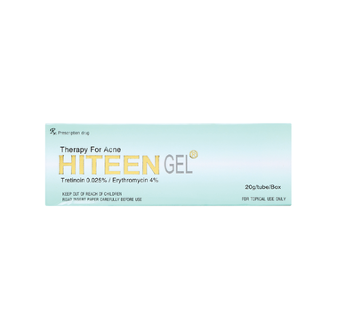 Gel bôi da Hiteen Phil điều trị mụn trứng cá dạng vi u nang hoặc kèm viêm, mụn trứng cá mủ sần (20g)