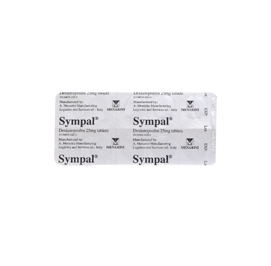 Thuốc Sympal 25mg điều trị giảm đau, kháng viêm xương khớp (2 vỉ x 10 viên)