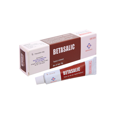 Thuốc mỡ Betasalic Medipharco điều trị các bệnh viêm da (15g)