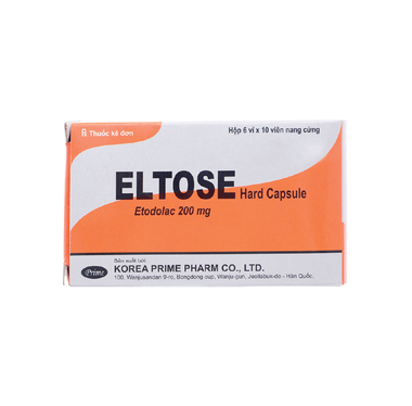 Thuốc Eltose 200mg Giảm Đau, Kháng Viêm Xương Khớp (Hộp 6 Vỉ X 10 Viên)