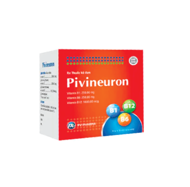 Thuốc Pivineuron Điều Trị Tình Trạng Thiếu Vitamin B (Hộp 10 Vĩ X 10 Viên)