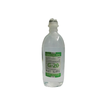 Dung dịch Glucose Kabi 20% hỗ trợ điều trị hạ đường huyết (500ml)
