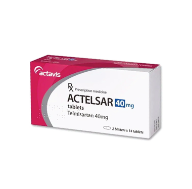 Thuốc Actelsar 40mg điều trị tăng huyết áp vô căn (4 vỉ x 7 viên)