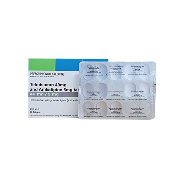 Thuốc Telmisartan 80mg and Amlodipine 5mg điều trị tăng huyết áp (2 vỉ 14 viên)