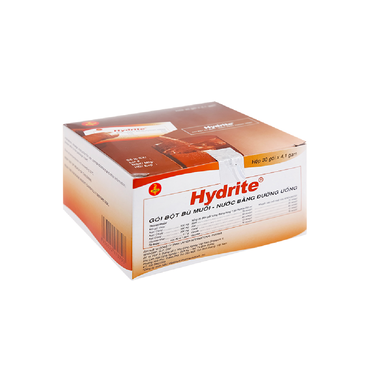 Bột bù muối nước bằng đường uống Hydrite điều trị mất nước do tiêu chảy (30 gói x 4.1g)