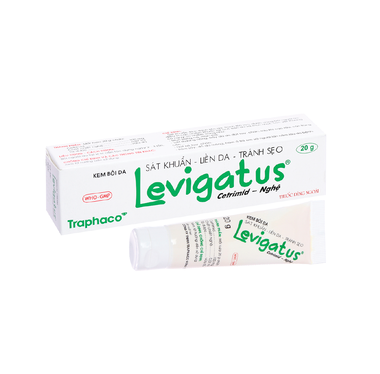 Kem bôi da Levigatus Traphaco điều trị mụn trứng cá, mụn mủ, vết thương nông, trầy da (20g)