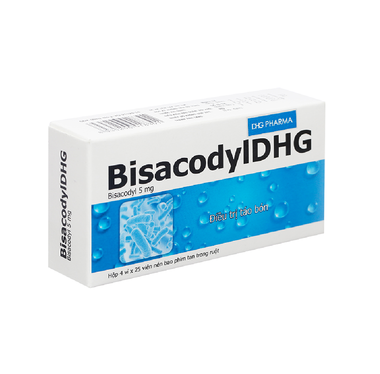 Thuốc Bisacodyl DHG điều trị táo bón, thải sạch ruột