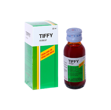 Thuốc Tiffy điều trị nghẹt mũi, hạ sốt