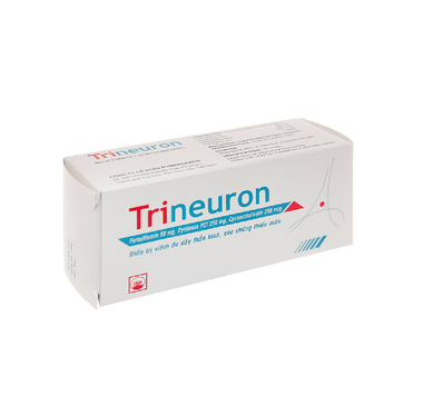 Thuốc Trineuron Trị Bệnh Do Vitamin Nhóm B (Hộp 5 Vỉ X 10 Viên)