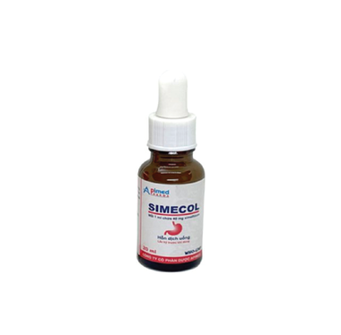 Hỗn dịch uống Simecol chống đầy hơi, giảm triệu chứng khó tiêu chai 20ml